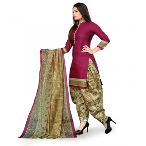 Cotton Printed Readymade Salwar Suit