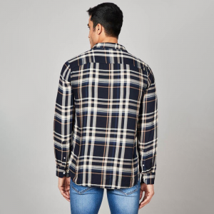 Checks Viscose I-Fit Mens Casual Shirt