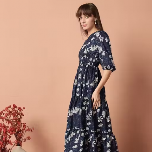 Krunal Raiyani Designer Printed Dress for women